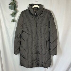Calvin Klein | Long Puffer Coat Gray Women's Size Large